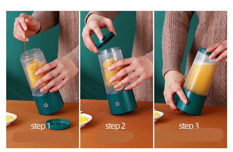 Rubyhoody brand Rechargeable Portable Juicer Cup Small Portable Smoothie Machine