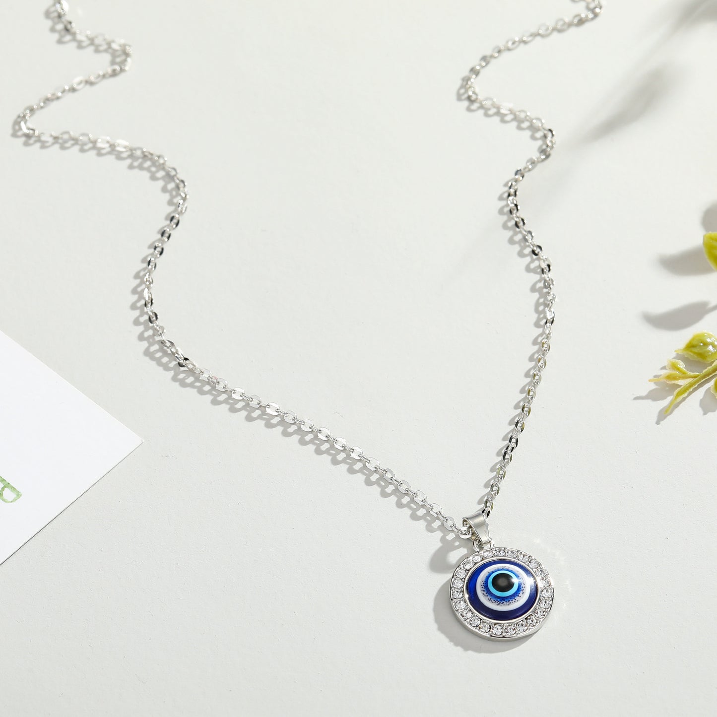 Turkish handmade devil eye necklace