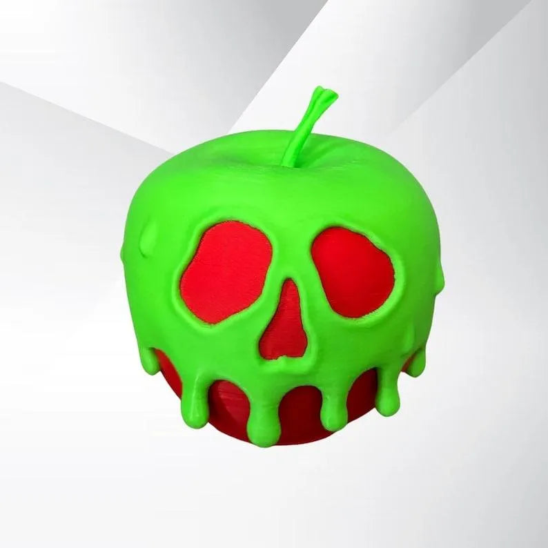 Poison Apple Light | Evil Queen Wicked Witch Decor | Halloween Costume Prop