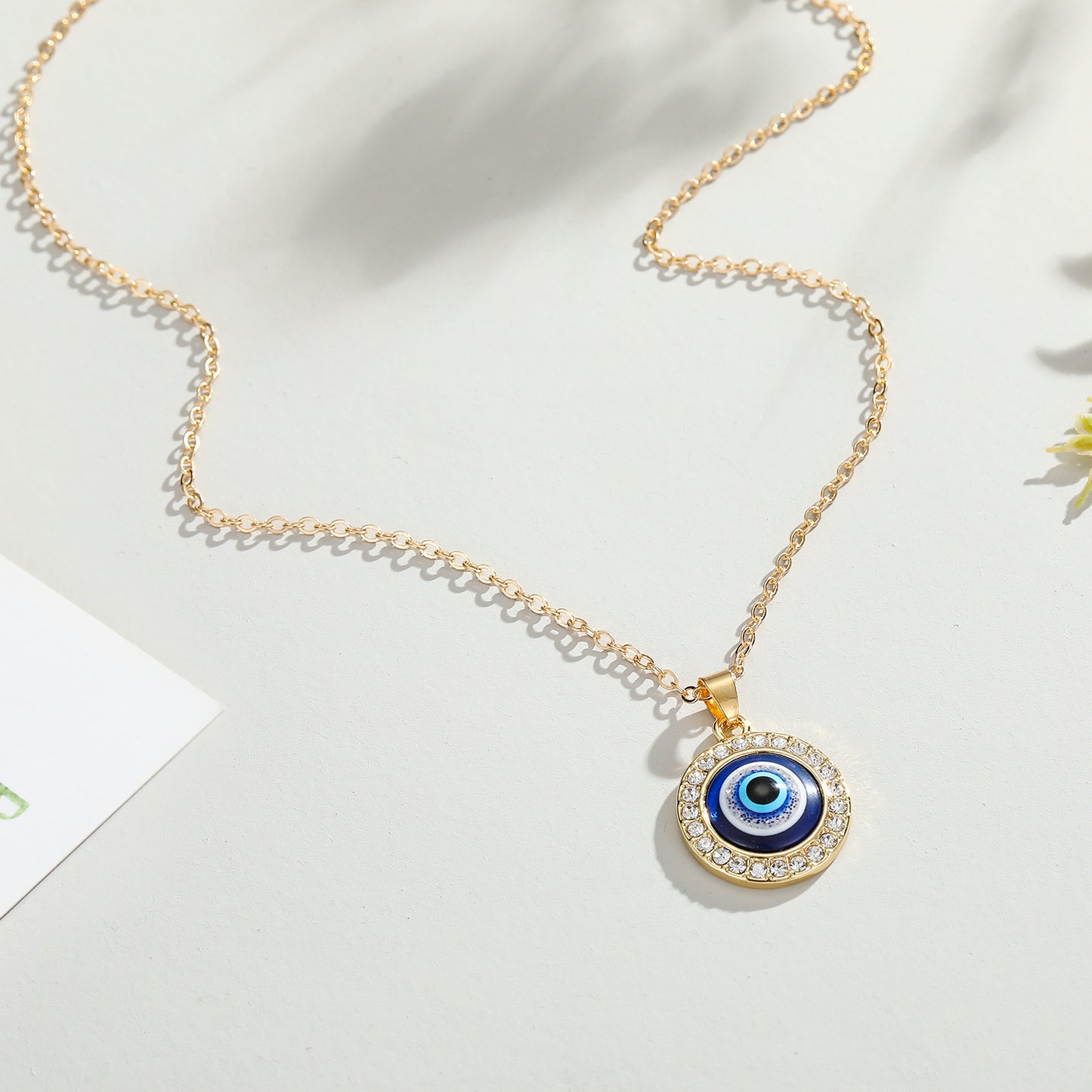 Turkish handmade devil eye necklace