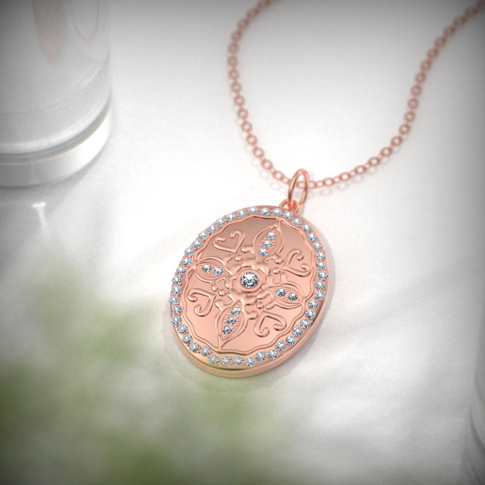 Personalized Photo Necklace for Mom