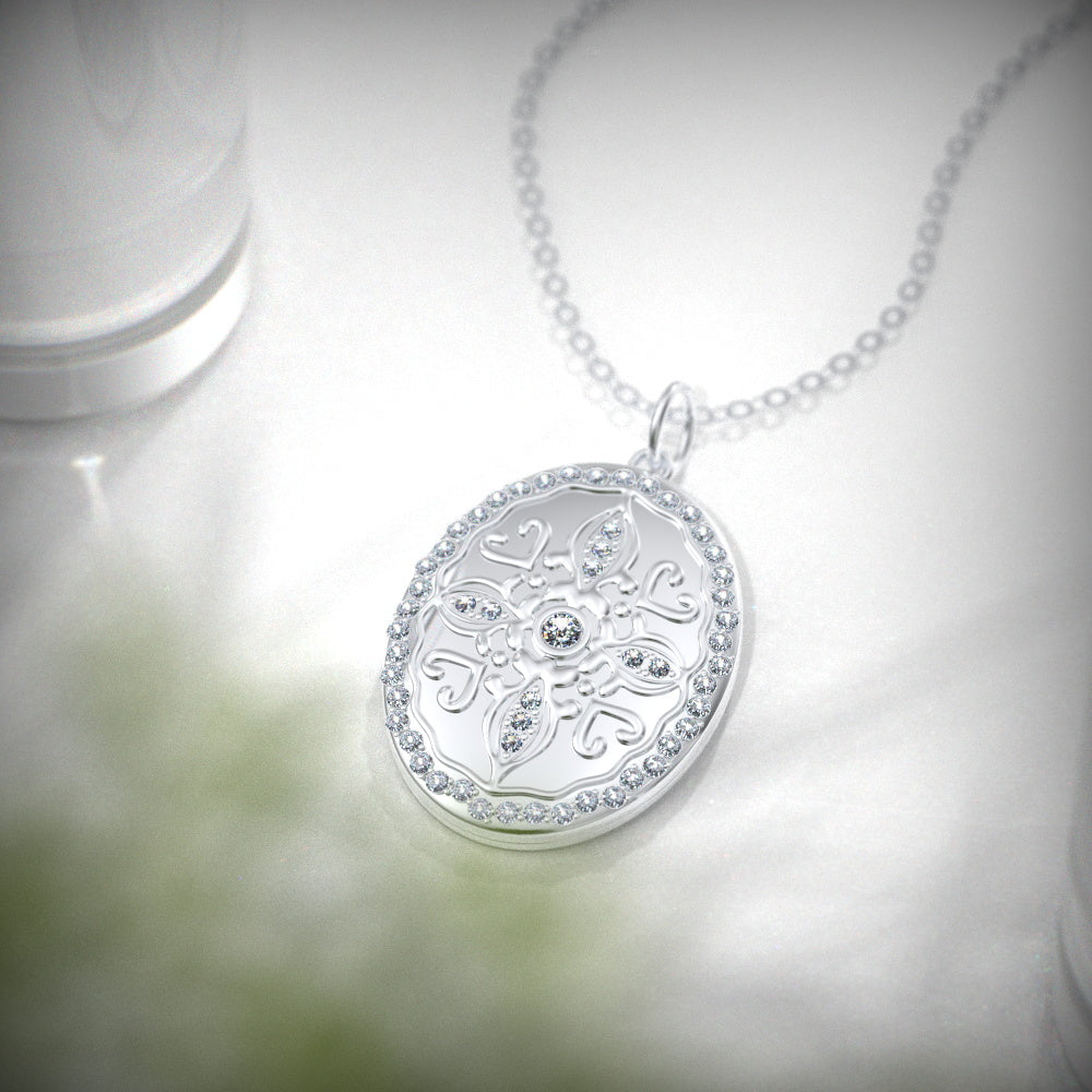 Personalized Photo Necklace for Mom