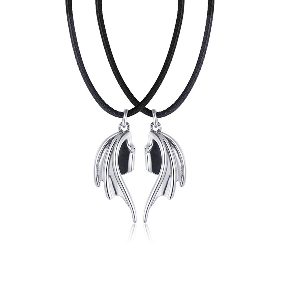 Personalized Couple Necklace Magnetic Matching Necklaces for Couples Valentine's Gift for Lover