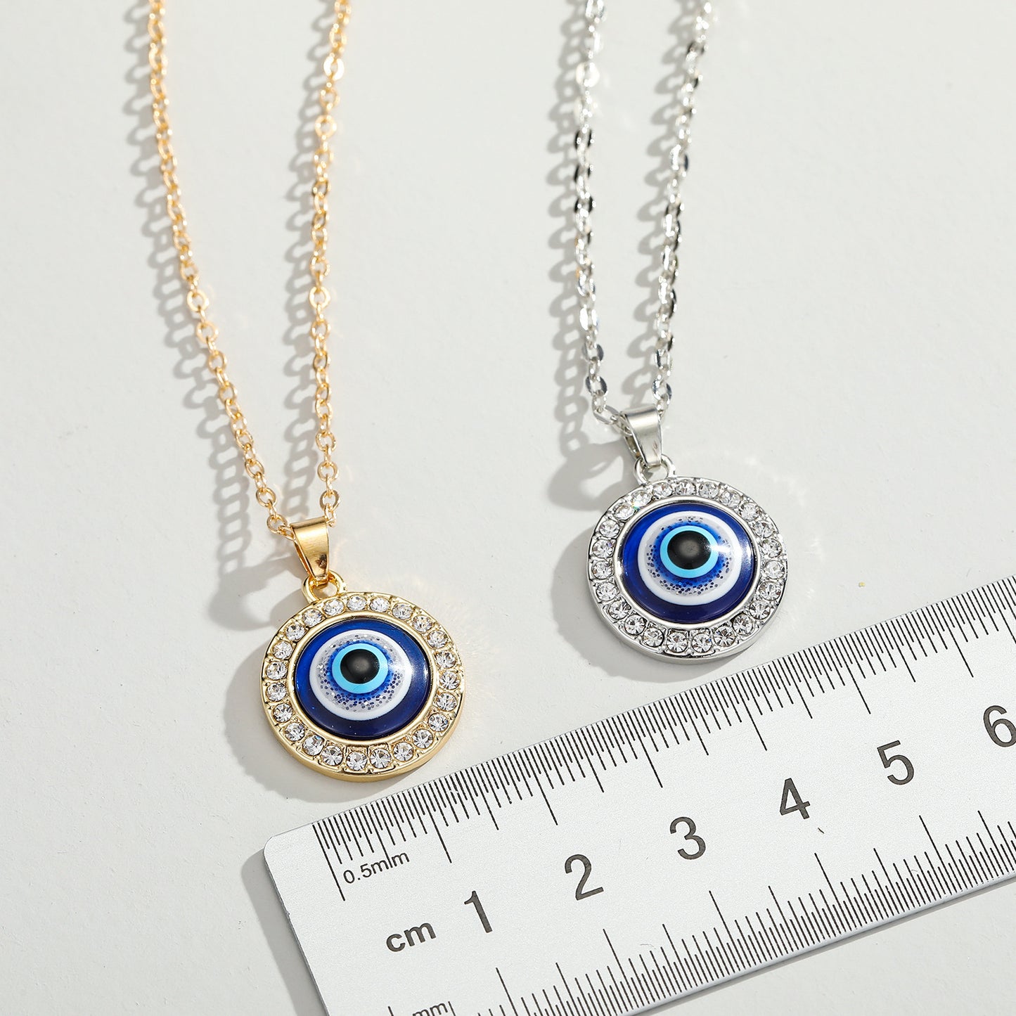 Turkish handmade devil eye necklace