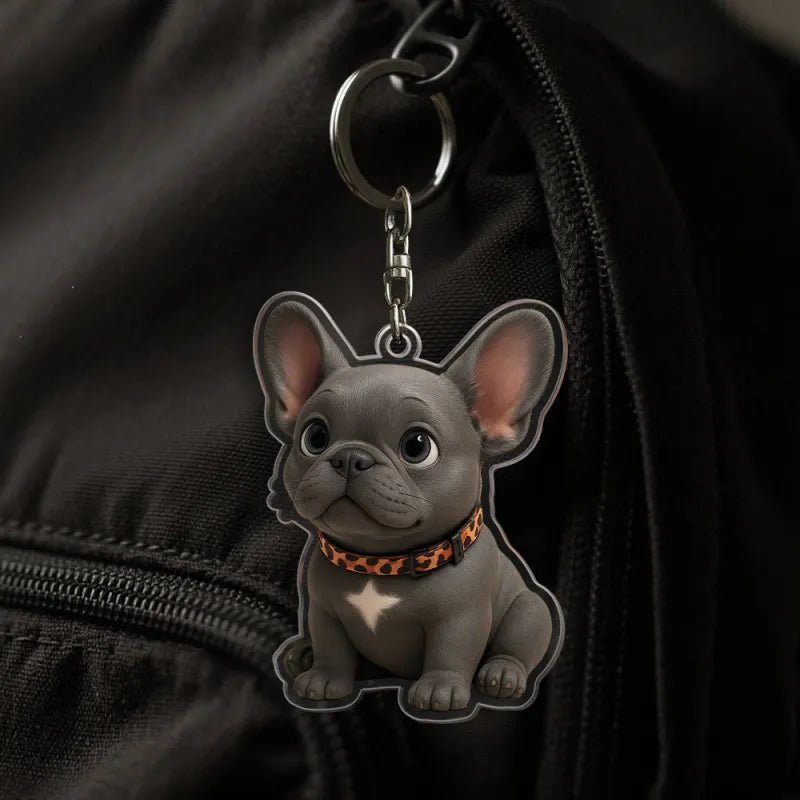 Personalized Photo Cartoon Style Figure Acrylic Keychain Bag Charm Unique Custom Keepsake Gift For Girlfriend Anniversary Birthday Gift