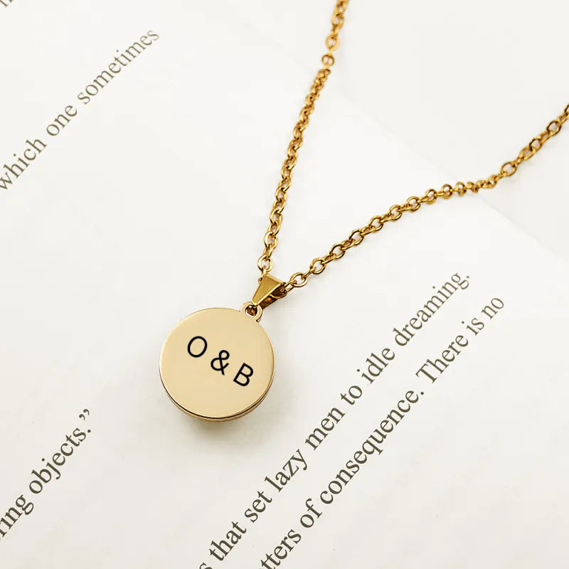 Custom Two-Eye Couple Pendant Intertwined Souls Dual Eye Necklace Personalized "Our Eyes" Necklace Anniversary Gift for Couples